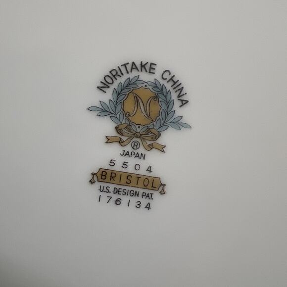 SET OF 6 Noritake Bristol #5504 Salad Luncheon Plates 8 1/4" PRISTINE EXCELLENT! - Picture 10 of 10